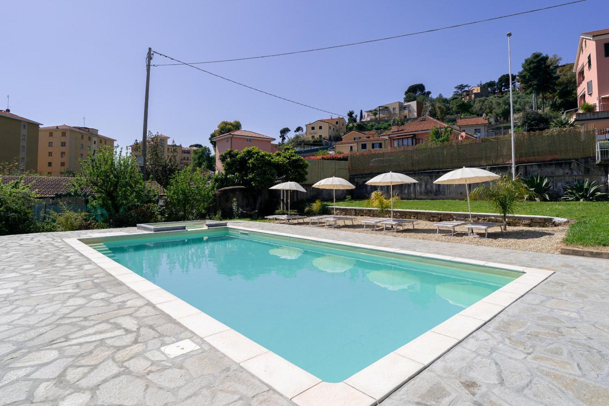 Il Gattino Di Porto - Apt 1 - Monolocale Veranda Piscina Imperia Bagian luar foto